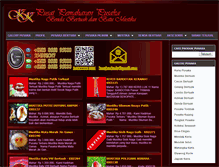 Tablet Screenshot of kerajaankeris.com